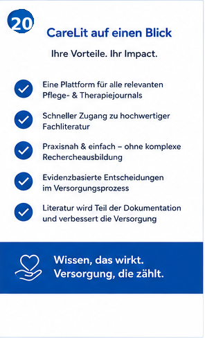 CareLit auf einen Blick