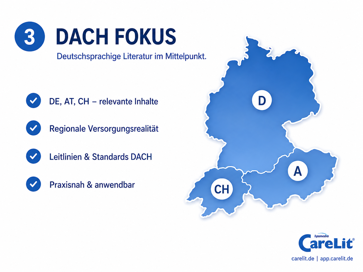 DACH-Fokus für Fachliteratur