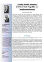 „Family Health Nursing“ in Österreich: Aspekte zur Implementierung
