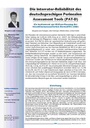 Die Interrater-Reliabilität des deutschsprachigen Perinealen Assessment Tools (PAT-D). Ein Instrument zur Risikoerfassung der Inkontinenzassoziierten Dermatitis (IAD)