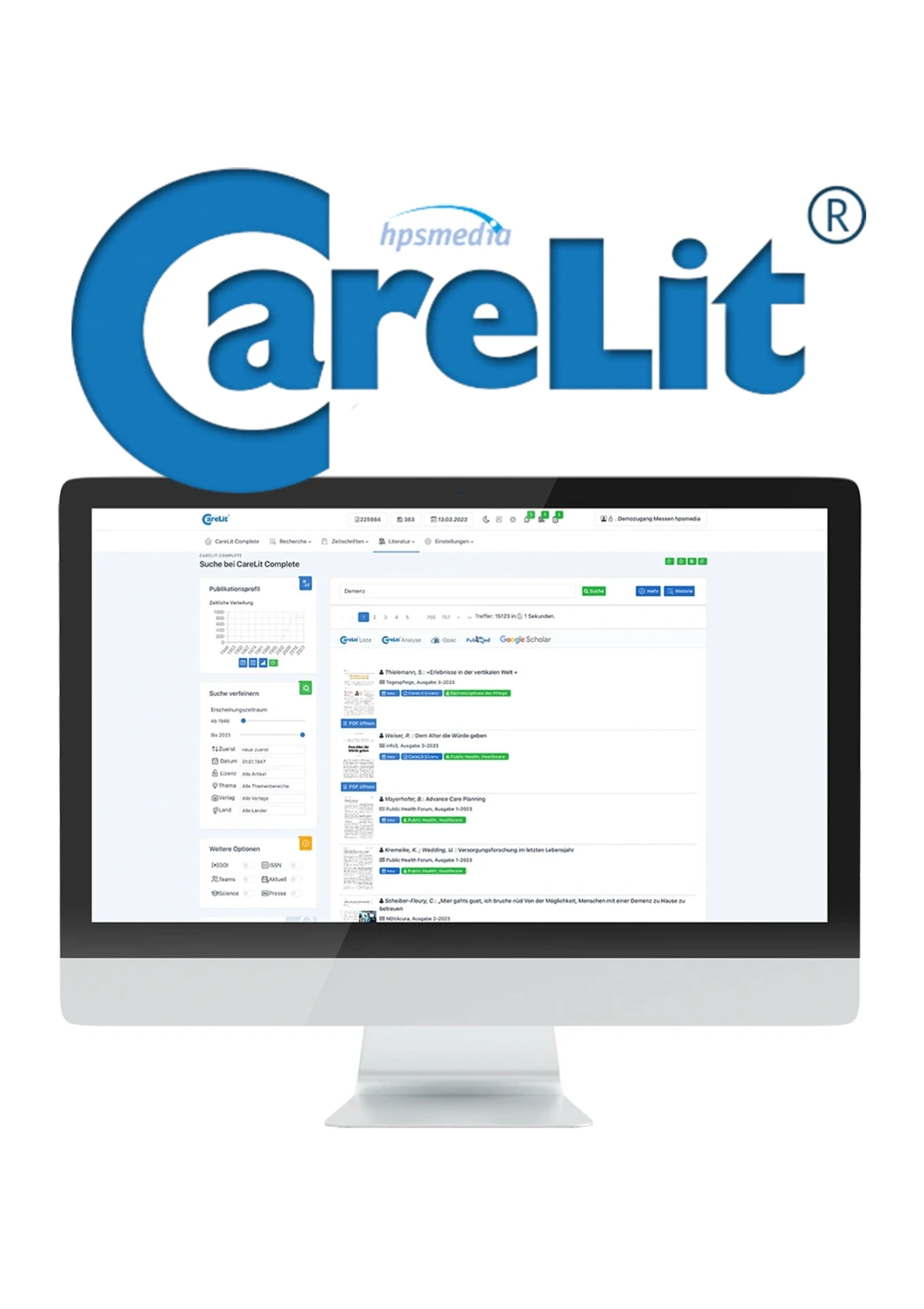 CareLit APP Testzugang