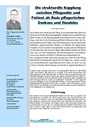 Die strukturelle Kopplung zwischen Pflegender und Patient als Basis pflegerischen Denkens und Handelns