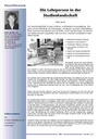Die Lehrperson in derStudienlandschaft