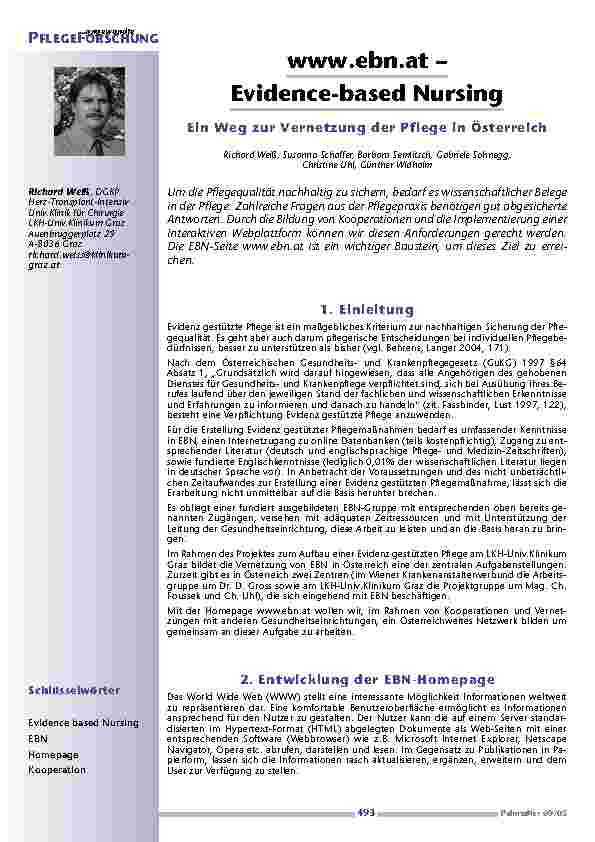 www.ebn.at –Evidence-based Nursing