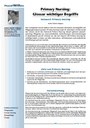 Primary Nursing: Glossar wichtiger Begriffe