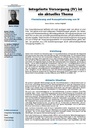 Integrierte Versorgung (IV) istein aktuelles Thema