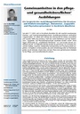Gemeinsamkeiten in den pflege-und gesundheitsberuflichenAusbildungen. Ein Vergleich der Ausbildungsrichtlinien für Krankenund Kinderkrankenpflege-, Hebammen-, Logopädieund Physiotherapieschulen in Nordrhein-Westfalen