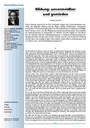 Bildung: unvermeidbar und gemieden