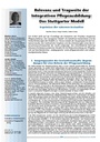 Relevanz und Tragweite derIntegrativen Pflegeausbildung:Das Stuttgarter ModellErgebnisse der externen Evaluation