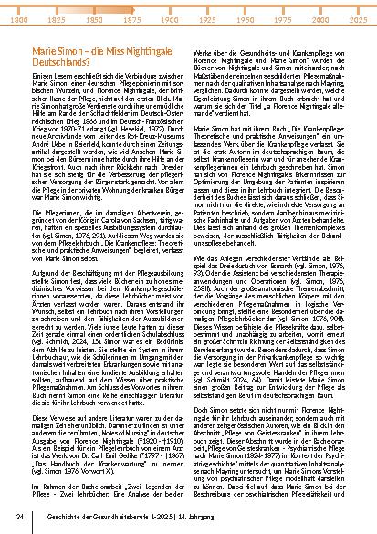 [doc_326249] Marie Simon – die Miss Nightingale Deutschlands?