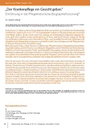 „Der Krankenpflege ein Gesicht geben. “ Einführung in die Pflegehistorische Biographieforschung