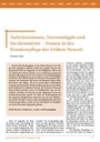 Aufwärterinnen, Narrenmägde und Siechenmütter – Frauen in der Krankenpfl ege der Frühen Neuzeit