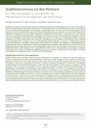 Qualifikationsniveau auf dem Prüfstand: Ein Diskussionspapier zu den Berufen der Medizinischen Technologinnen und Technologen