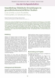 [doc_239416] Impulsbeitrag: Didaktische Entwicklungen im Gesundheitswissenschaftlichen Studium - Erste Schritte zu mehr Flexibilität, Individualität und Selbstbestimmung