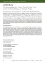 Lernberatung. Für einen gelingenden Theorie-Praxis-Transfer in der dualen Hochschulbildung der Disziplin Pflege