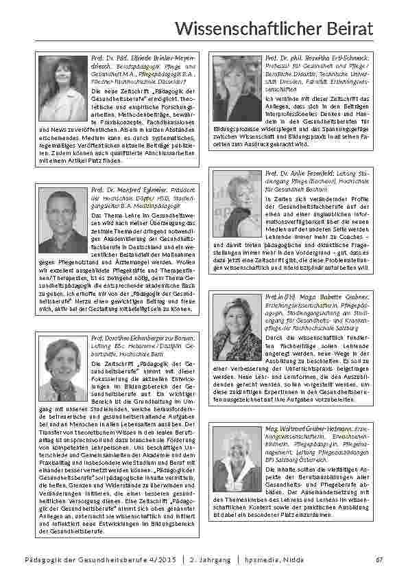 Autorenrichtlinien & Beirat