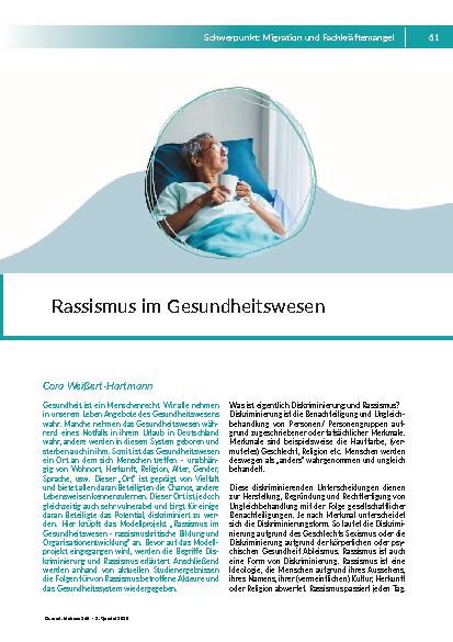 Rassismus im Gesundheitswesen