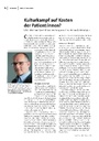 Kulturkampf auf Kosten der Patient:innen?