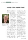 Analoge Eltern – digitale Kinder