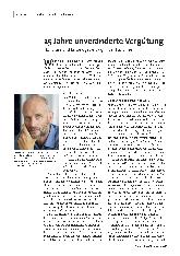 25 Jahre unveränderte Vergütung, Honorare und Entbürokratisierung in der Pädiatrie