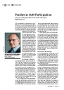 Pandemie statt Partizipation
