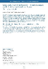 Leben nach Endometriumkarzinom - Herausforderungen und Bedürfnisse von betroffenen Frauen. Eine qualitative Studie.