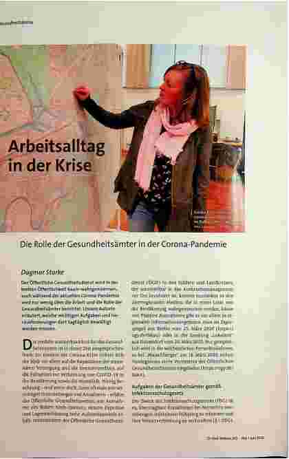 Arbeitsalltag in der Krise: Die Rolle der Gesundheitsämter in der Corona-Pandemie