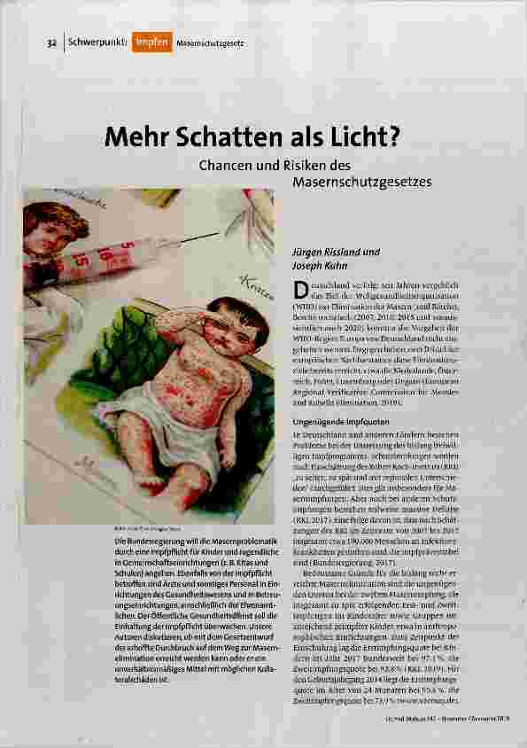 Mehr Schatten als Licht?