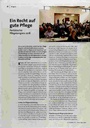 Ein Recht auf gute Pflege
