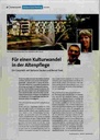 Für einen Kulturwandel in der Altenpflege