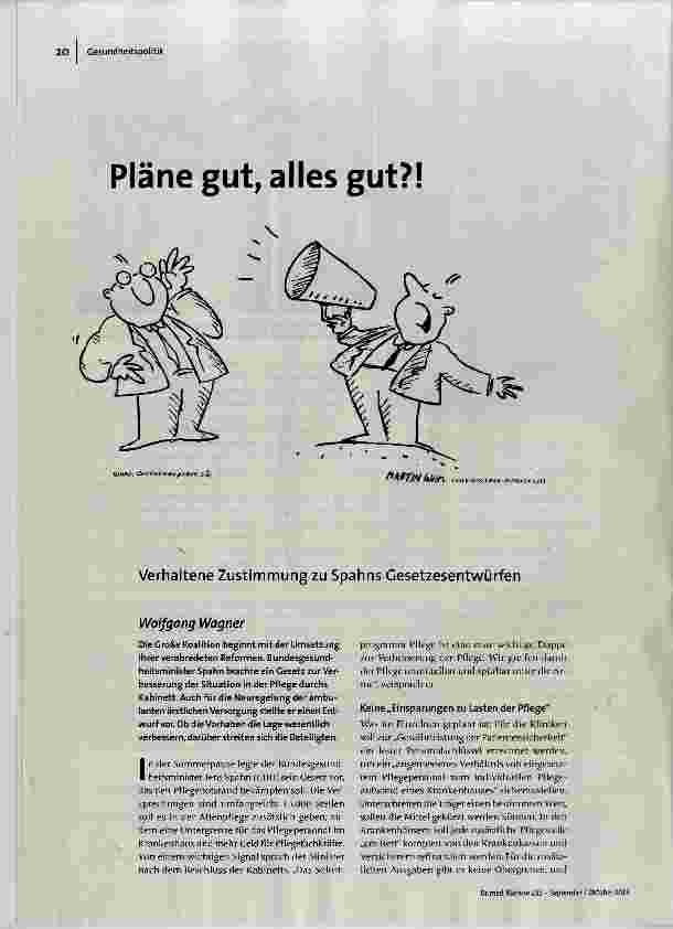 Pläne gut, alles gut?!