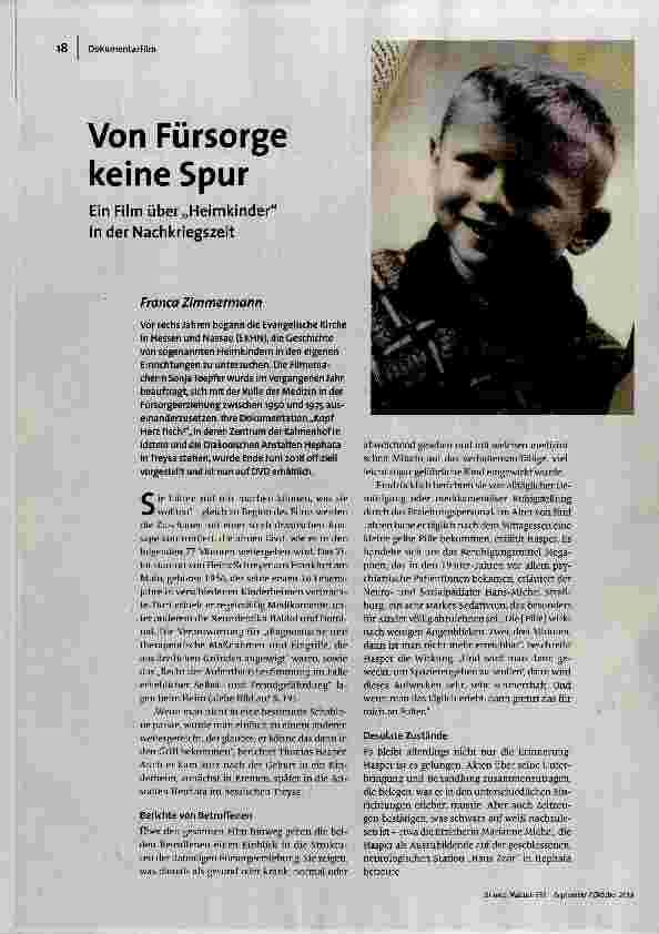 Von Fürsorge keine Spur