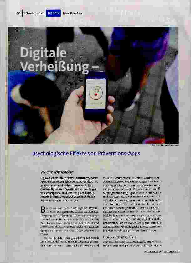 Digitale Verheißung