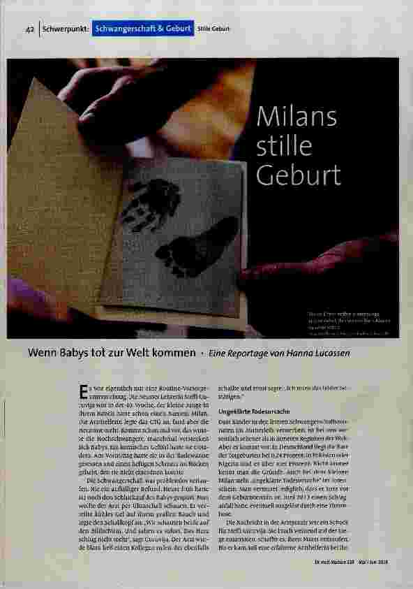 Milans stille Geburt