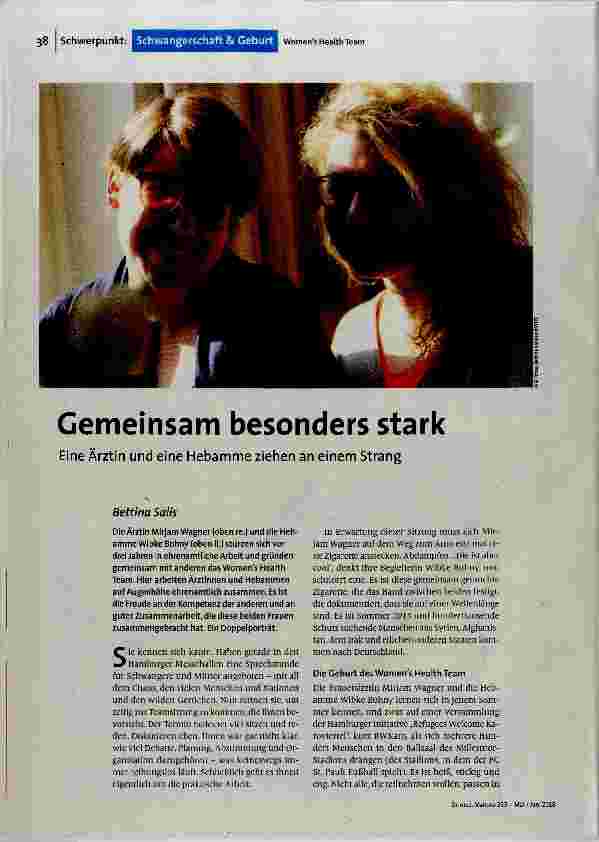 Gemeinsam besonders stark