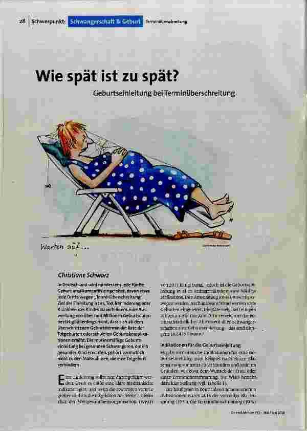 Wie spät ist zu spät?