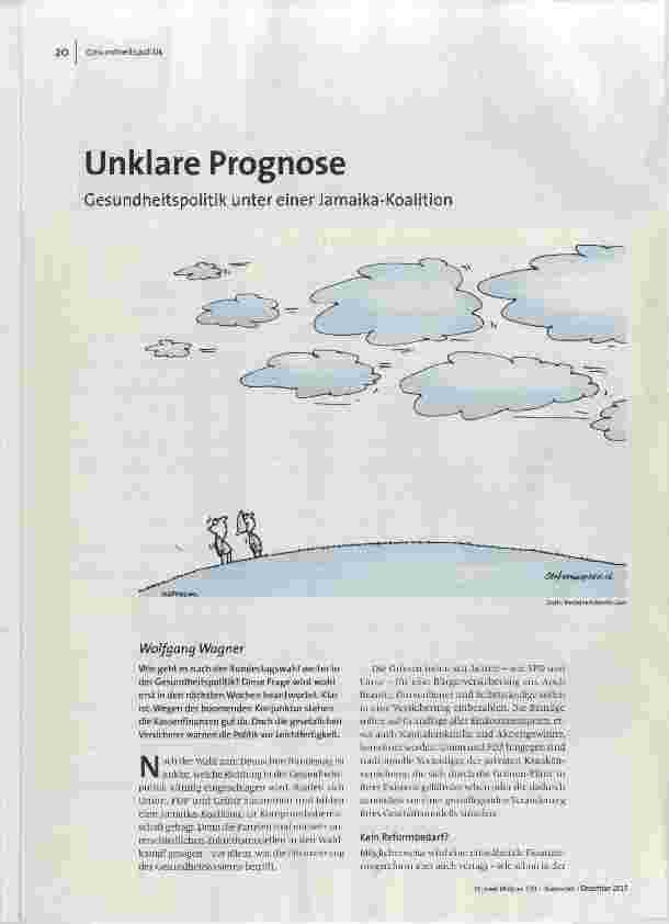 Unklare Prognose