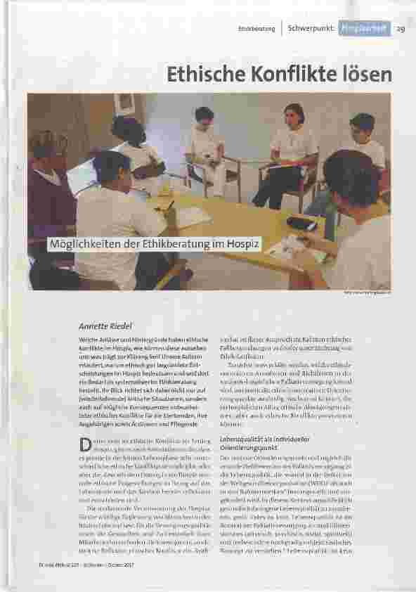 Ethische Konflikte lösen
