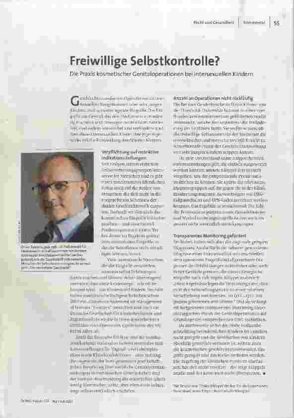 Freiwillige Selbstkontrolle?