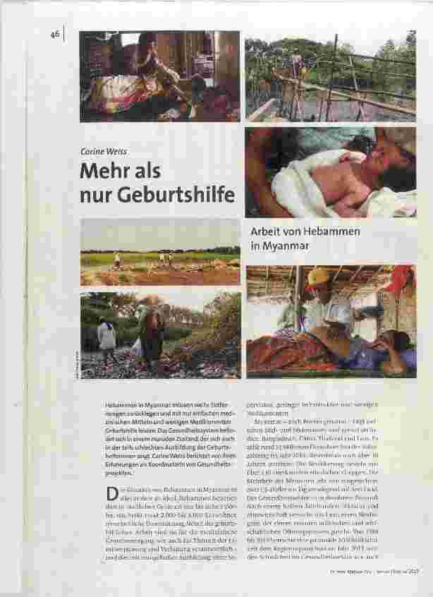 Mehr als nur Geburtshilfe