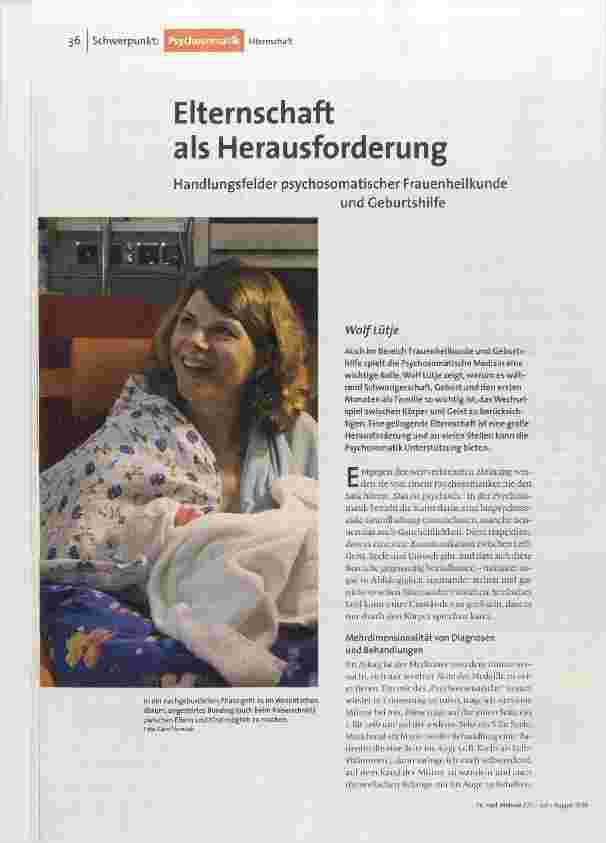 Elternschaft als Herausforderung