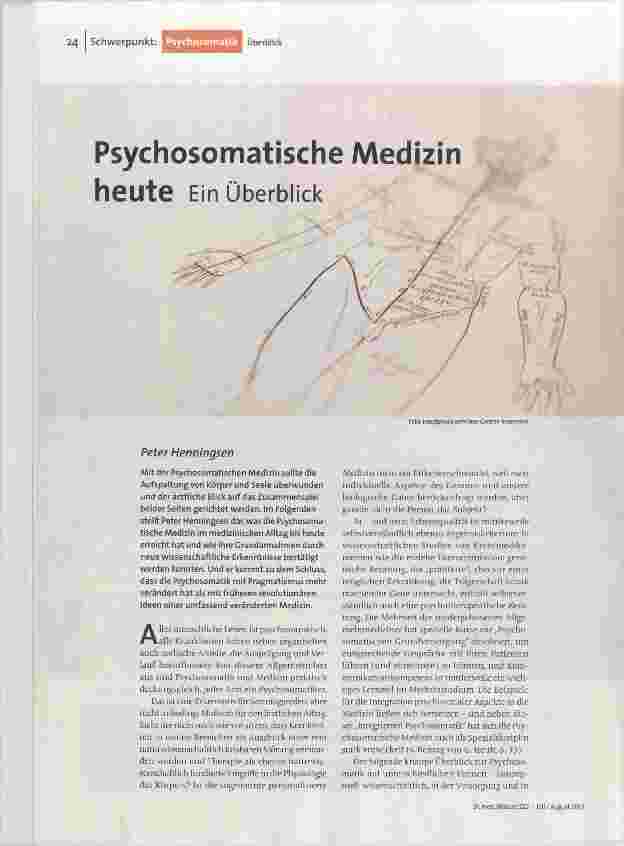 Psychosomatische Medizin heute