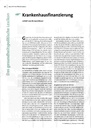Krankenhausfinanzierung