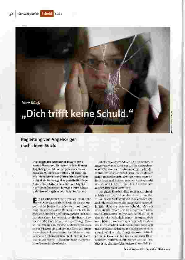 Dich trifft keine Schuld