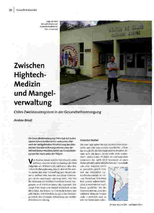 Zwischen Hightech-Medizin und Mangelverwaltung