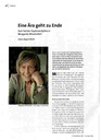 Eine Ära geht zu Ende