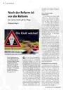 Nach der Reform ist vor der Reform