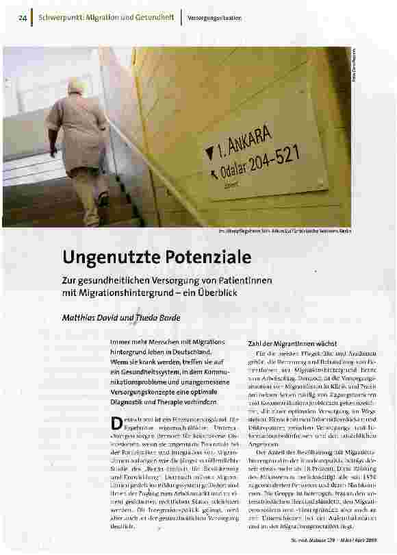 Ungenutzte Potenziale