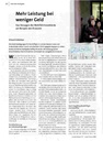 Mehr Leistung bei weniger Geld