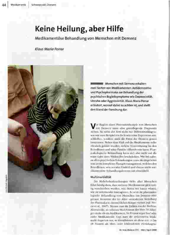 Keine Heilung, aber Hilfe